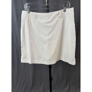 Nike Golf Dri-FIT White Skort Womens Size 10